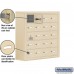 Salsbury Cell Phone Storage Locker - with Front Access Panel - 5 Door High Unit (8 Inch Deep Compartments) - 20 A Doors (19 usable) - Sandstone - Surface Mounted - Master Keyed Locks